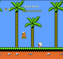 Adventure Island II gameplay screenshot